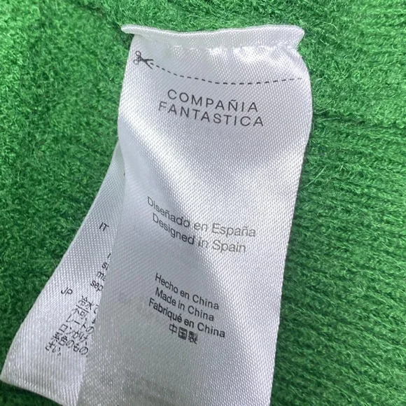 Compania Fantastica Green Sweater - Picture 6 of 6